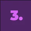number three icon
